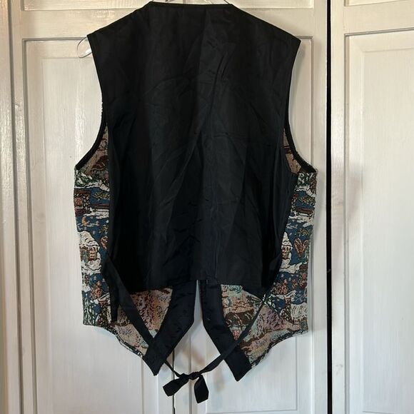 Bobbie Brooks Vintage tapestry vest - Size M - Picture 5 of 7